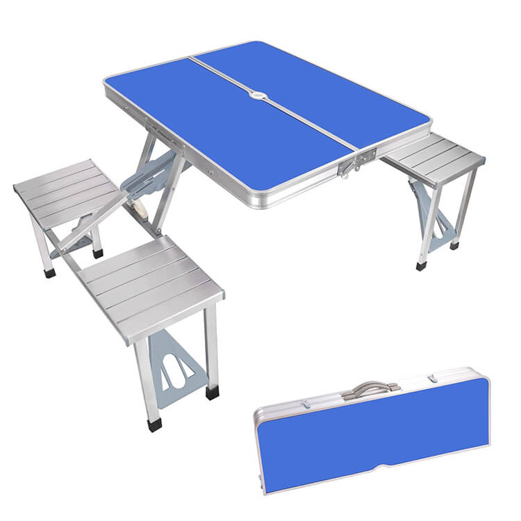 Folding Table And Chairs Set With 4 Seats | Everich Outdoor