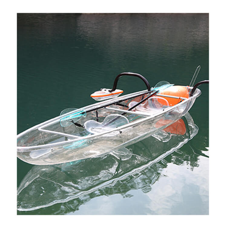 transparent kayak