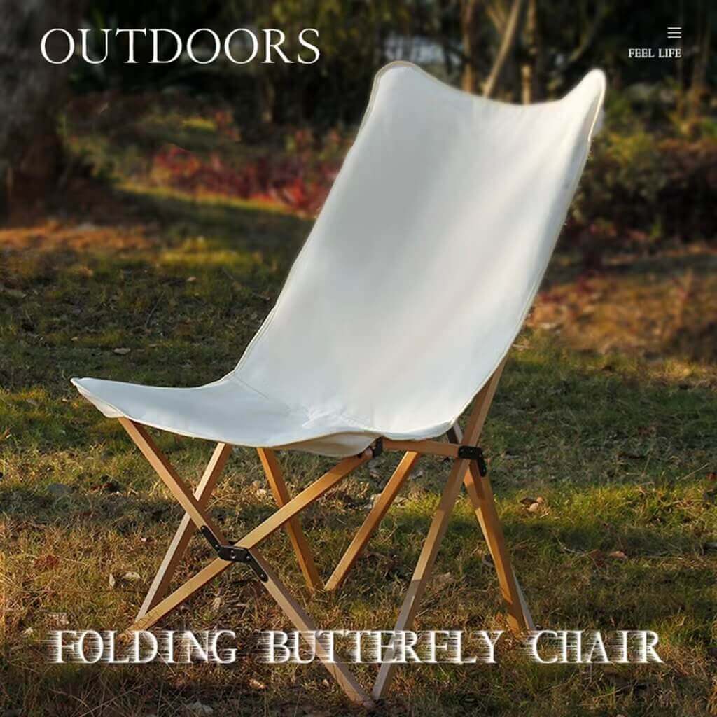 Cool Folding Wooden Chair